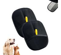 HIRHNDFK Celery Pets Double-Sided Pet Grooming Gloves, Reusable Cat Dog Grooming Hair Remover Mitt Massage Deshedding Glove Brush, Static Removal Gloves, for Clothes, Sofas, Carpets-1pcs