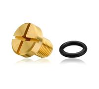 Hirificing Vite di spurgo del serbatoio di espansione del refrigerante per BMW 17111712788, kit di spurgo del radiatore con tappo in gomma O-ring per BMW X1 X3 E46 E92 E90 E36 E39 Mini Cooper