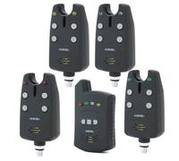 Hirisi Tackle Allarme da pesca wireless Set 1+2 "Custodia di protezione per pesca alla carpa B1236