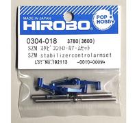 HIROBO 0304-018 SZM Stabilizer Control Arm Set (Lepton EX)