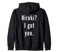 Hiroki? Ti ho preso. Felpa con Cappuccio
