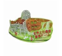 Hiroshima - Calamita per frigorifero a cupola atomica giapponese, souvenir da viaggio, 3D, decorazione magnetica per frigorifero, collezione artigianale