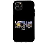 Hiroshima Japan City Hiroshima ha stabilito il design vintage Custodia per iPhone 11 Pro Max