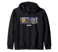Hiroshima Japan City Hiroshima ha stabilito il design vintage Felpa con Cappuccio
