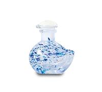Hirota Glass Miyakodori Small Bird Soy Sauce Dispenser Blu 882-CB Giappone
