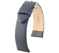 HIRSCH Bracciale Toronto L - pelle di vitello italiana - classico/elegante - donna/uomo - grigio - 18 mm