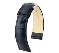 HIRSCH Classic 01028150-2-18 - Cinturino per orologio, pelle, colore: nero
