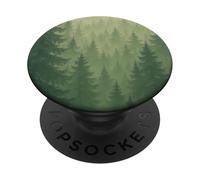 Hirsch con fiori Design - Nature Forest Vintage Look PopSockets PopGrip Adesivo