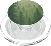 Hirsch con fiori Design - Nature Forest Vintage Look PopSockets PopGrip per MagSafe