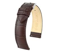 Hirsch Duke l, Alligatore, 10 marrone, 14 mm, fibbia dorata