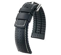 Hirsch H erren Performance Cinturino per orologio modello Tiger 20 mm Nero