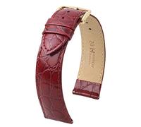 HIRSCH XS Cinturino da donna stile coccodrillo modello Crocograin 14 mm, cinghia