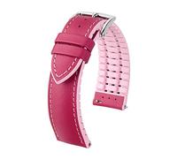 HIRSCH XS Performance - Cinturino per orologio da donna, modello Lindsey, rosa, 20 mm