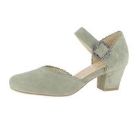 Hirschkogel Damen Trachten Pumps, Scarpe décolleté Donna, Salvia, 37 EU