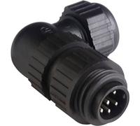 Hirschmann 934 130-100-1 Connettore circolare Spina angolata Tot poli: 6 + PE