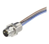 Hirschmann 935 980-161 Connettore da pannello per sensore o attuatore M8 Presa