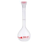 Hirschmann®, pallone tarato PMP, 50 ml, NS 10/19, altamente trasparente