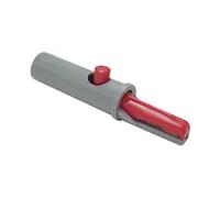 Hirschmann PINZE A Coccodrillo Isolate 4mm 6A / Rosso (AK 10)