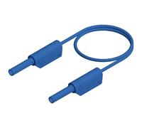 Cavo di misura di sicurezza SKS Hirschmann MVL S 200/1 Au [Banana maschio 2 mm - Banana maschio 2 mm] 2.00 m blu 1 pc(s)