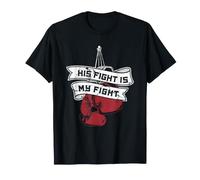 His Fight Is My Fight Thaiboxer - Boxer Maglietta