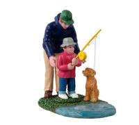 His First Fishing Lesson - LEMAX COD. 12038
