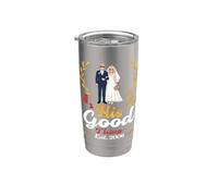 His Good Thing Est 2006 20th Wedding Anniversary Moglie Sposare Bicchiere termico in acciaio inox doppia parete