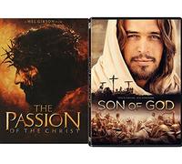 His Kingdom Collection - Son of God Jesus Film & Passion of the Christ 2-DVD Bundle