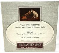 His Master's Voice - BLP 1019: Vaughan Williams - Fantasia on a Theme by Thomas Tallis / Elgar - Wand of Youth: Sir Malcolm Sargent: 10" LP