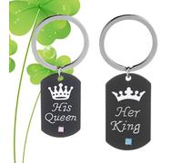 His Queen Her King Portachiavi Set â Per