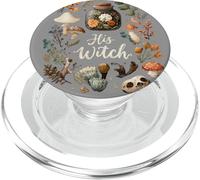 His Witch Her Warlock Stregoneria Coppia Magia Occulta PopSockets PopGrip per MagSafe