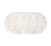 Hiseng Animale Frutta Lenzuolo con angoli Cotone Lenzuola Carrozzina Neonato Elasticizzati Biancheria da Letto Materassino Sacco a Pelo Lettino Lenzuolino da Carrozzina (Sole,82x41cm)