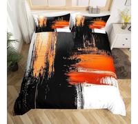 Hiseng Microfibra Copripiumino, Stampa 3D Set Copripiumino 2/3 pezzi, Lavabile Sacco Parure Letto con 1/2 Federe per Letti Singoli e Matrimoniali (Dipinto a olio 16,220x260cm)