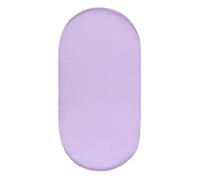 Hiseng Seta Satinata Lenzuolo con angoli Cotone Lenzuola Carrozzina Neonato Elasticizzati Biancheria da Letto Materassino Sacco a Pelo Lettino Lenzuolino da Carrozzina (Viola,82x41cm)