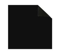 Hiseng Tappetino da Mahjong per Tavolo, Antiscivolo Tappeto da Gioco in Gomma, Copritavolo Silenzioso Riduzione del Rumore per Carte Domino Poker (80x80cm,Nero)