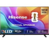 Hisense 40A59S - TV 40 Pollici, Smart TV 4K Full HD QLED DVB-T2 Nero Classe Energetica E