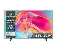 Hisense 50" QLED 4K 2023 50E77KQ, Smart TV VIDAA U6, Dolby Vision, HDR 10+, Game Mode PRO Plus, Alexa Built-in, VIDAA Voice, Tuner DVB-T2/S2 HEVC 10, lativù 4K