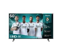 Hisense Smart TV 50" 4K Ultra HD 2025 50A6Q, Smart TV VIDAA U8, Dolby Vision, HDR 10, Game Mode Plus, Alexa Built-in, VIDAA Voice, Tuner DVB-T2/S2 HEVC 10, lativù 4K, 50'', 2025 LED