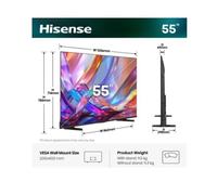 Hisense 55E79S TVC LED 55 QLED SMART TV HDR10 60HZ 330 NIT DOLBY VISION ATMOS P. LATER. 6942351431383