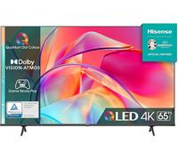 Hisense 65" QLED 4K 2023 65E77KQ, Smart TV VIDAA U6, Dolby Vision, HDR 10+, Game