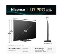HISENSE 65U7Q PRO TV LED, 65 "
