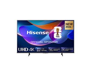 HISENSE 65A6S, Smart TV 65" 4K TV, 60Hz, DTS Virtual X, VIDAA OS con 1000+ APP, HDR 10+, Game Mode Plus, Bluetooth, Wifi, Alexa Built-in, AirPlay2, lativù