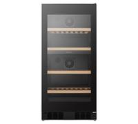 Hisense RW18W4NWLGF cantina vino Cantinetta vino con compressore Libera installazione Nero 54 bottiglia/bottiglie