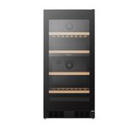 Hisense RW18W4NWLGF cantina vino Cantinetta vino con compressore Libera installazione Nero 54 bottiglia/bottiglie