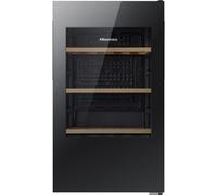 Hisense RW12D4NWG0 cantina vino Cantinetta vino con compressore Libera installazione Nero 30 bottiglia/bottiglie
