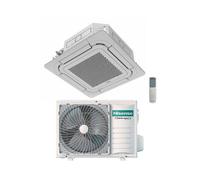 Hisense Climatizzatore Cassetta Inverter Da 48000 Trifase Btu AUC140UR4RKC8 R-32 Classe A++ Griglia inclusa