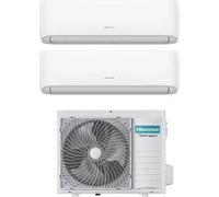 Hisense Climatizzatore Dual Split Inverter 12000+18000 Btu Condizionatore con Pompa di Calore Classe A++/A+ Gas R32 (Unità Interna + Unità Esterna) - CF35M...