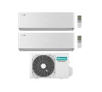 Hisense Climatizzatore Energy Pro X Dual Split 9+12 con 3AMW52U4RJC Inverter Wi-Fi R-32 Classe A++