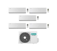 Hisense Climatizzatore Energy Pro X Penta Split 9+9+9+9+9 con 5AMW105U4RQC Inverter Wi-Fi R-32