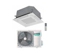 Hisense Climatizzatore Monosplit a Cassetta 4 vie 12000 btu ACT35UR4RCC8 Inverter R-32