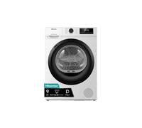 Hisense Asciugatrice 9 Kg Classe D Inverter con Pompa di calore Profondità 59 cm Funzione Vapore - DHQE900UWD